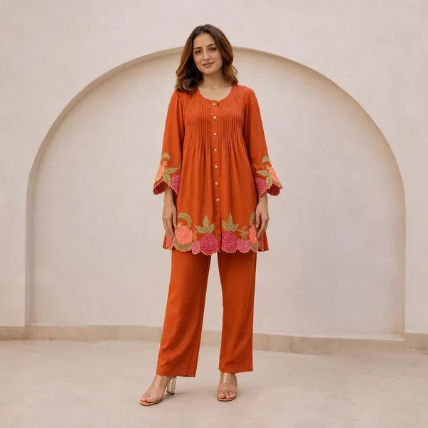 Multicolor_Cotton_Premium_Co-Ord_Set_For_Women
