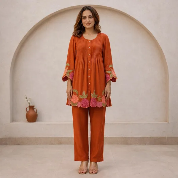 Multicolor_Cotton_Premium_Co-Ord_Set_For_Women