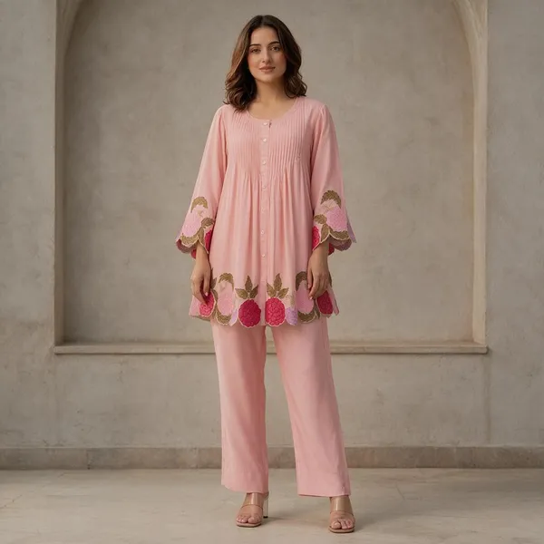 Multicolor_Cotton_Premium_Co-Ord_Set_For_Women