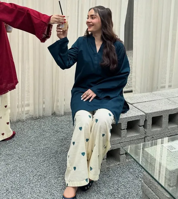 Teal_Blue_Cotton_Premium_Co-Ord_Set_For_Women
