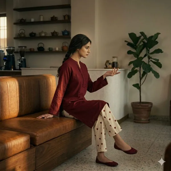 Cherry_Red_Cotton_Premium_Co-Ord_Set_For_Women