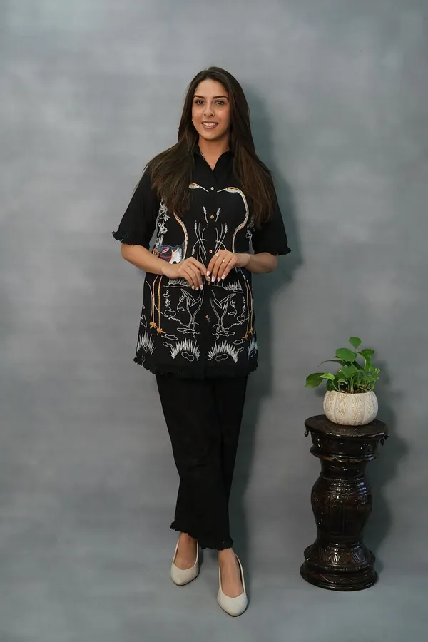 Black_Cotton_Premium_Co-Ord_Set_For_Women