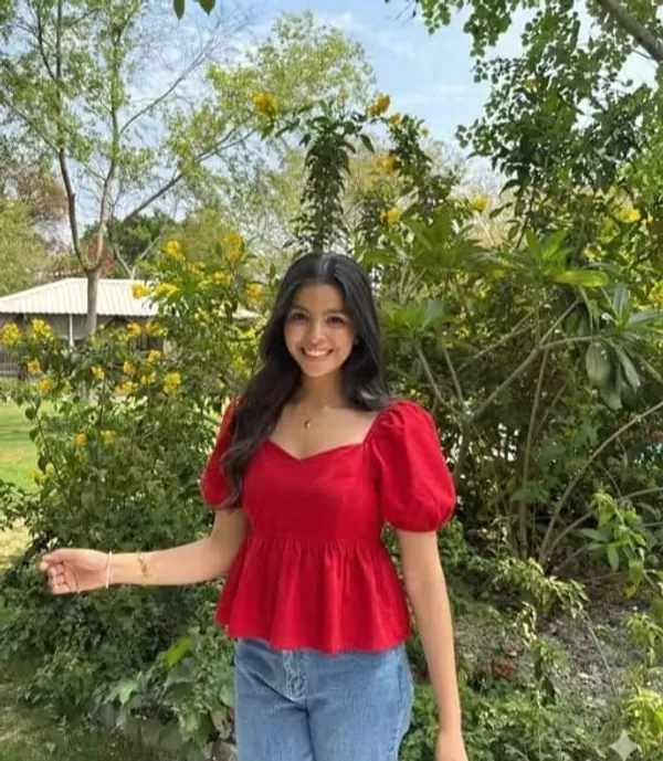 Red_Cotton_Premium_Top_For_Women