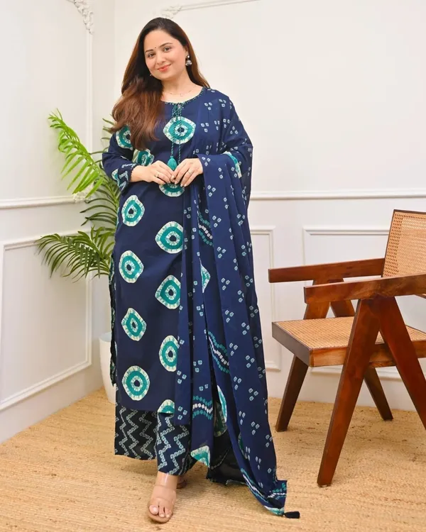 Navy_Blue_Printed_Kurta_Set_with_Dupatta_for_Women