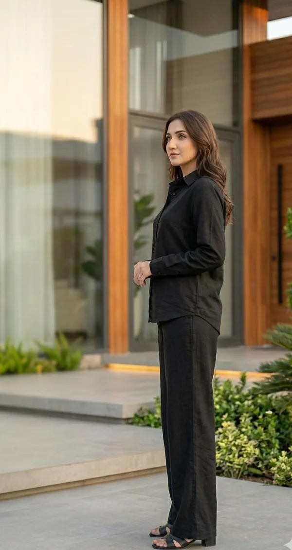 Black_Linen_Premium_Co-Ord_Set_For_Women