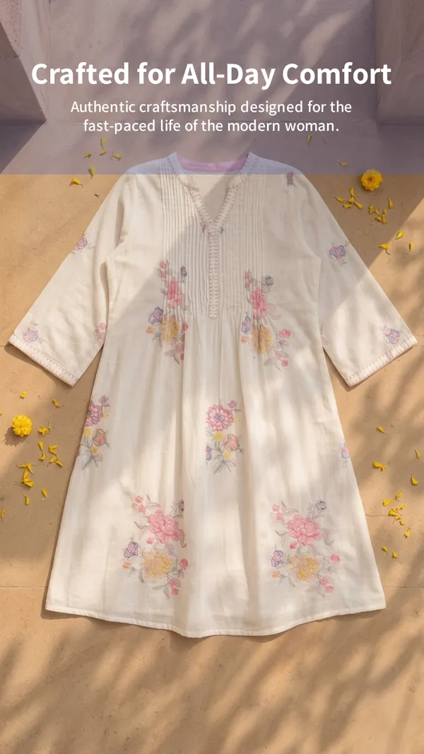 Ivory_Cotton_Premium_Co-Ord_Set_For_Women