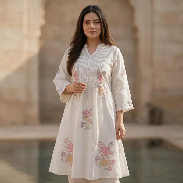 Ivory_Cotton_Premium_Co-Ord_Set_For_Women