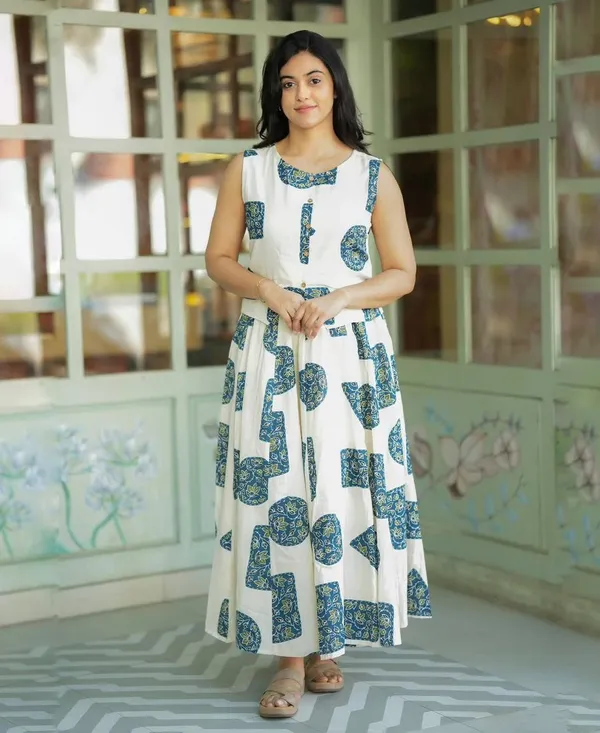 White_Cotton_Premium_Co-Ord_Set_For_Women