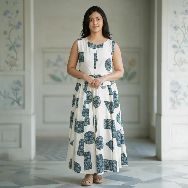 White_Cotton_Premium_Co-Ord_Set_For_Women