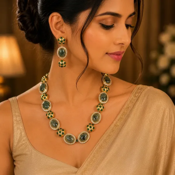 Gold_And_Grey_Kundan_Stone_Necklace_And_Earrings_Set_For_Women