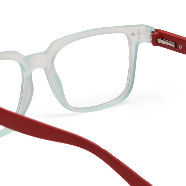 Optify_White_Red_Tr90_Rectangle_Full_Rim_Unisex_Specs