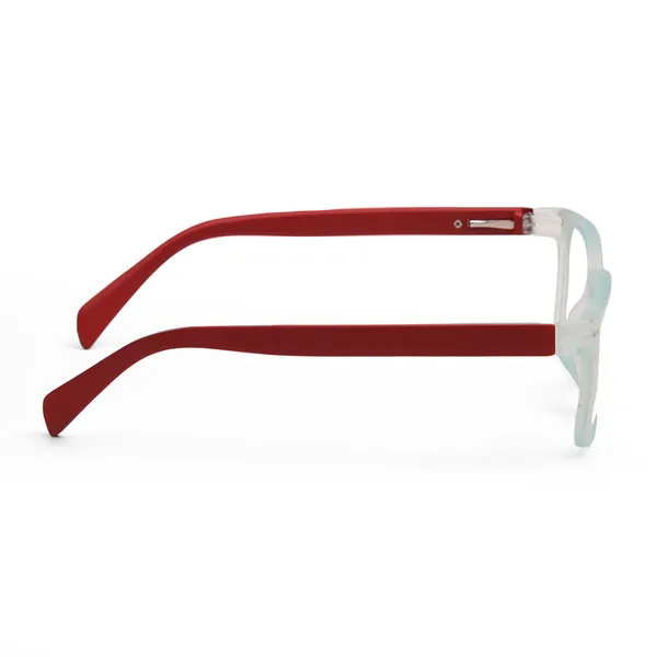 Optify_White_Red_Tr90_Rectangle_Full_Rim_Unisex_Specs