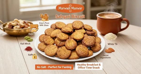 Marwadi_Manwar_Sahgari_Biscuit_For_Fasting_With_Cow_Ghee_And_Dry_Fruits