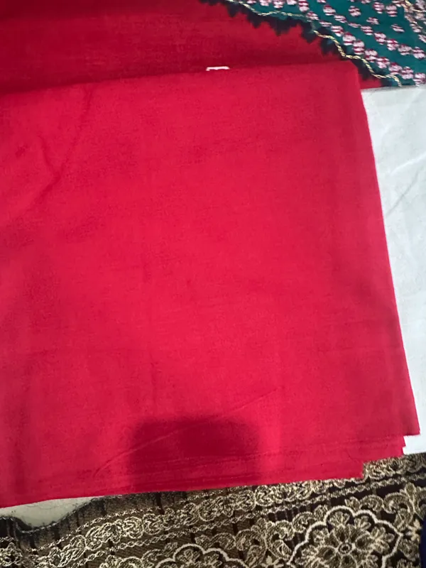 Red_Premium_Cotton_Unstitched_Suit_Set_For_Women