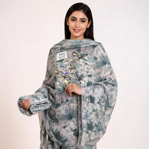 Grey_And_Green_Premium_Burberry_Unstitched_Suit_Set_For_Women