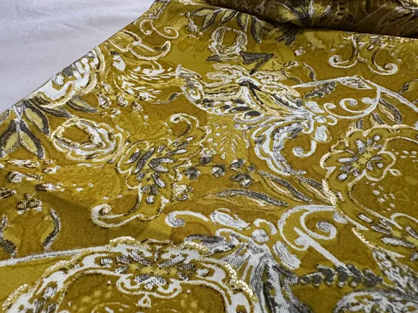 Mustard_Gold_Premium_Silk_Unstitched_Suit_Set_For_Women