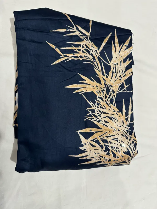 Navy_Blue_Premium_Jam_Silk_Unstitched_Suit_Set_For_Women