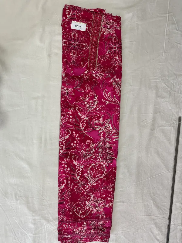Pink_Premium_Silk_Unstitched_Suit_Set_For_Women