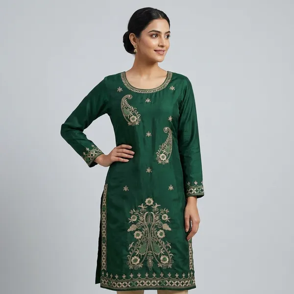 Green_Premium_Georgette_Unstitched_Suit_Set_For_Women