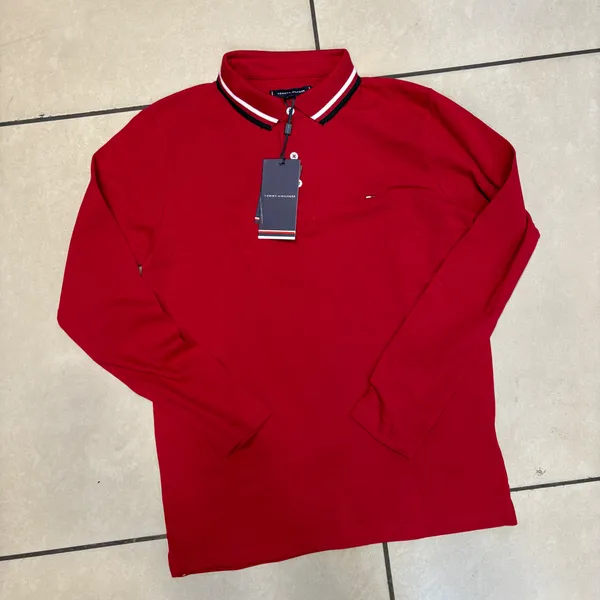 Red_Long_Sleeve_Polo_T_Shirt_For_Men