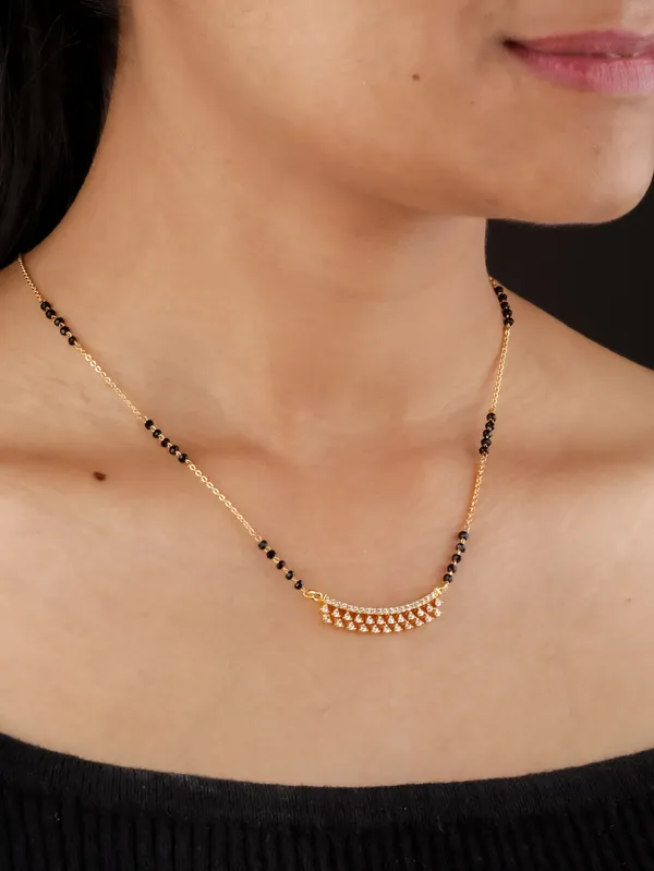 Gold_Brass_Alloy_18K_Tone_Plated_Mangalsutra_For_Women