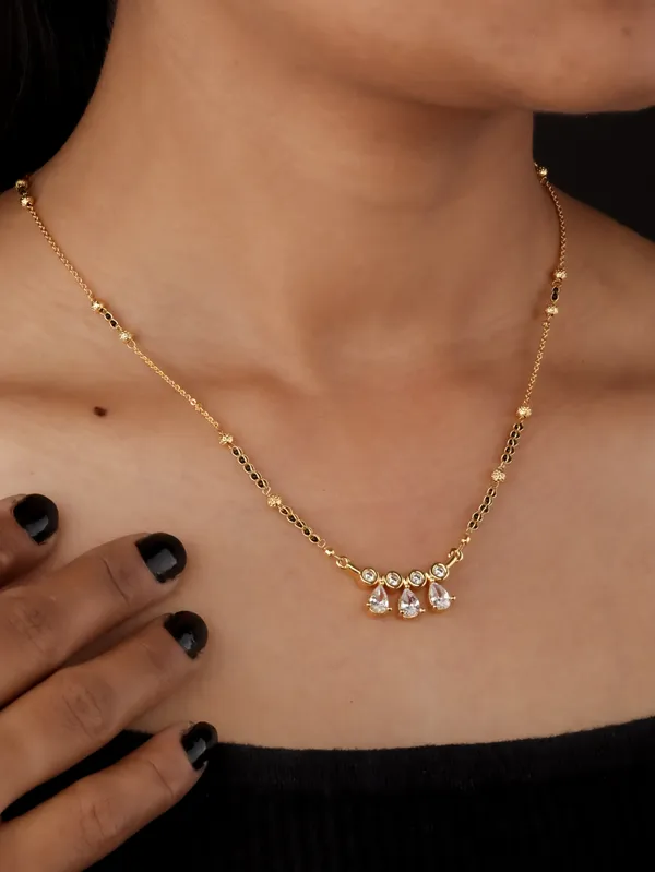 Gold_Brass_Alloy_18K_Tone_Plated_Mangalsutra_For_Women
