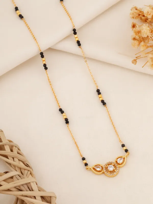 Gold_Brass_Alloy_18K_Tone_Plated_Mangalsutra_For_Women