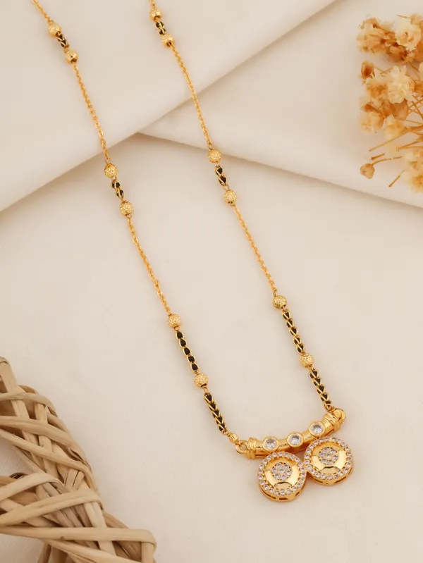 Gold_Brass_Alloy_18K_Tone_Plated_Mangalsutra_For_Women
