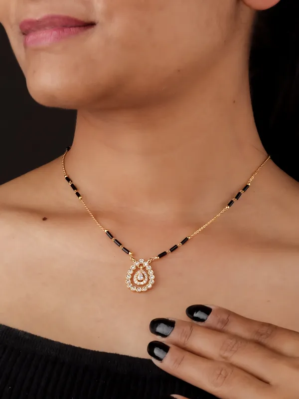 Gold_Brass_Alloy_18K_Tone_Plated_Mangalsutra_For_Women
