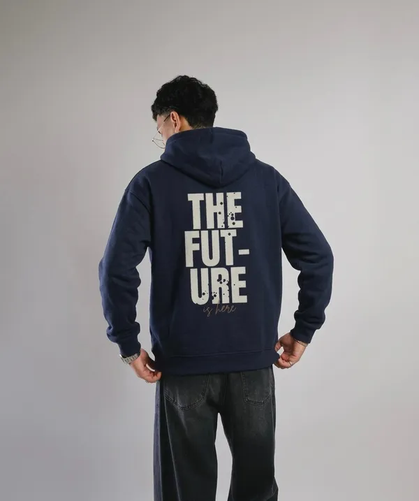 Navy_Blue_90%Cotton_10%_Poly_Oversized_Hoodie_For_Men
