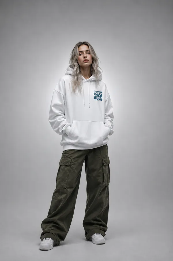 White_90%Cotton_10%_Poly_Oversized_Hoodie_For_Unisex