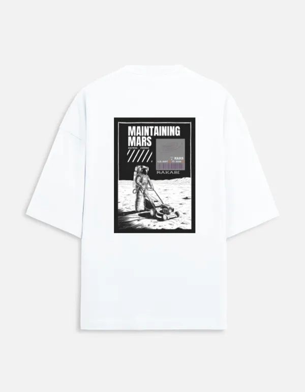 White_90%Cotton_10%_Poly_Oversized_T-Shirt_For_Men