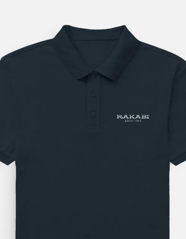 Navy_Blue_Cotton_Polo_T-Shirt_For_Men