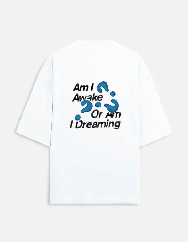 White_90%Cotton_10%_Poly_Oversized_T-Shirt_For_Unisex