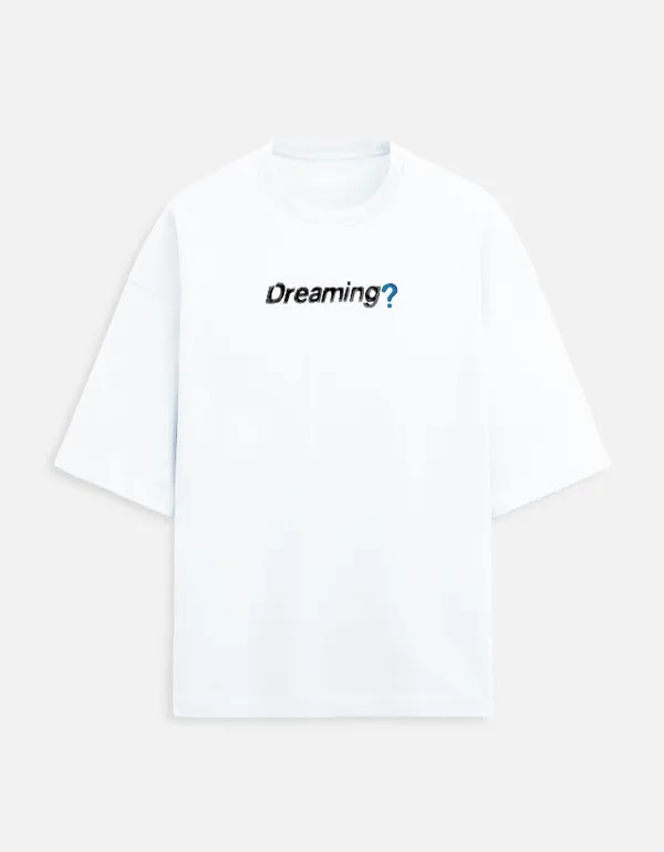 White_90%Cotton_10%_Poly_Oversized_T-Shirt_For_Unisex