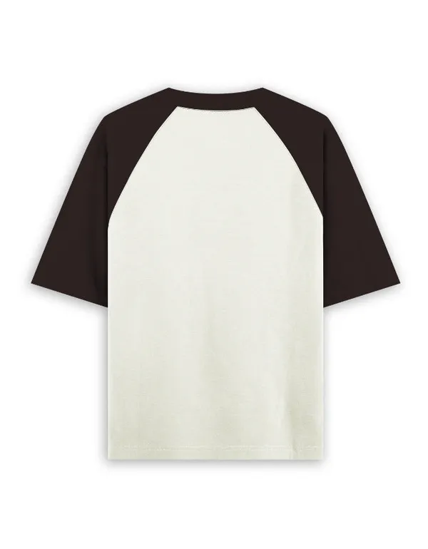Multicolor_Cotton_Raglan_T-Shirt_For_Unisex