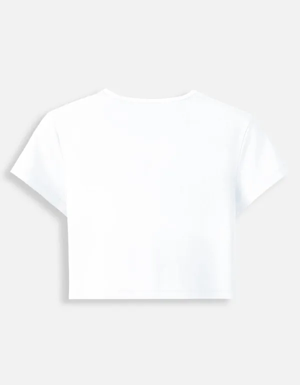 White_Cotton_Crop_T-Shirt_For_Women