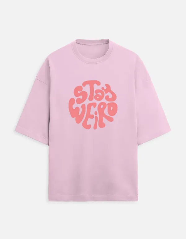 Light_Baby_Pink_90%Cotton_10%_Poly_Oversized_T-Shirt_For_Unisex