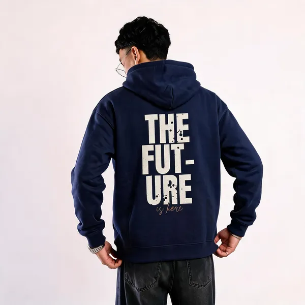 Navy_Blue_90%Cotton_10%_Poly_Oversized_Hoodie_For_Men