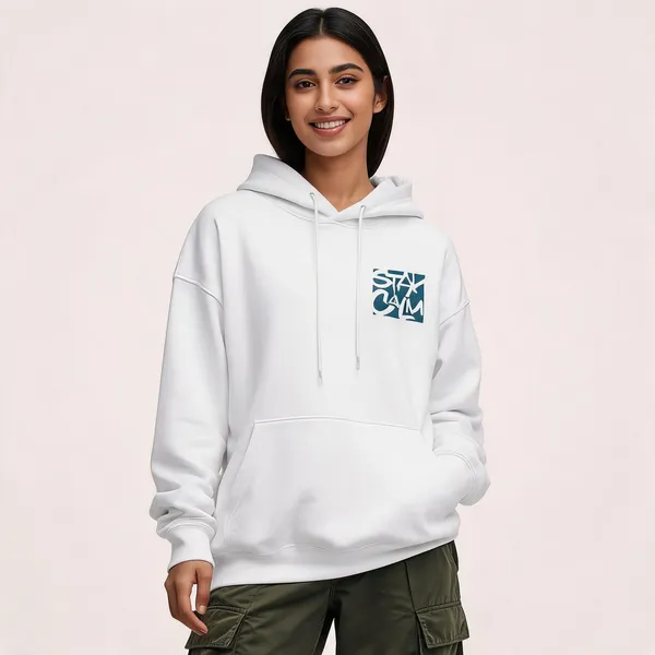 White_90%Cotton_10%_Poly_Oversized_Hoodie_For_Unisex