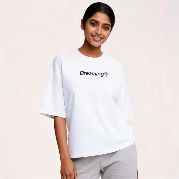 White_90%Cotton_10%_Poly_Oversized_T-Shirt_For_Unisex