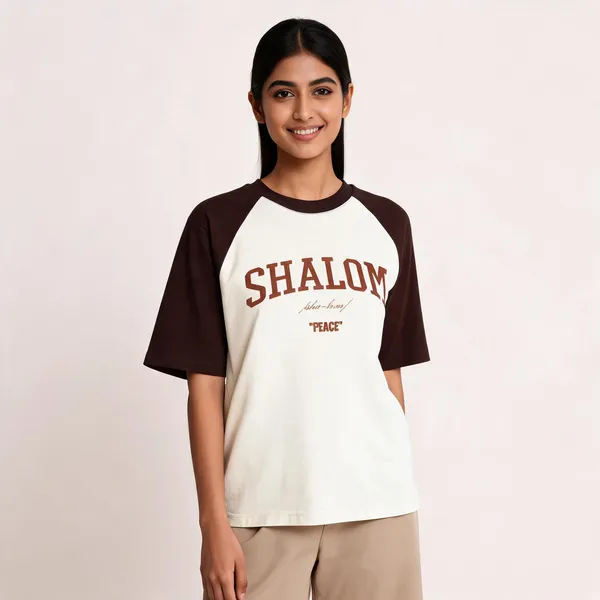 Multicolor_Cotton_Raglan_T-Shirt_For_Unisex