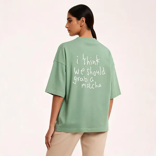 Green_Cotton_T-Shirt_For_Unisex