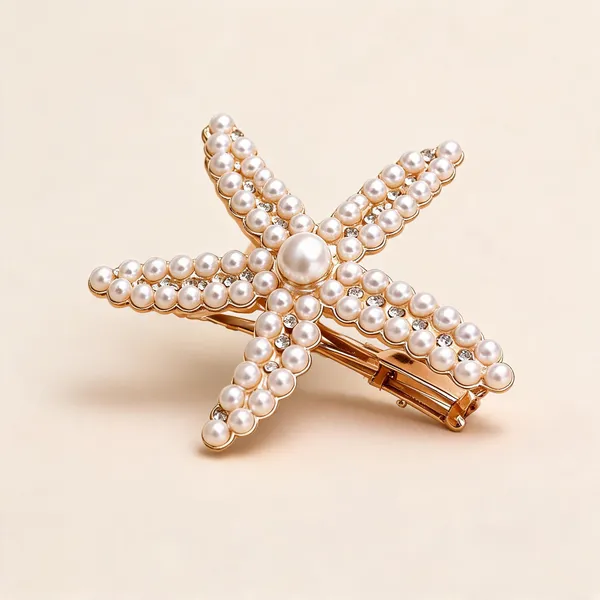 Star_Design_In_Pearl_Metal_Hair_Pin_For_Girls