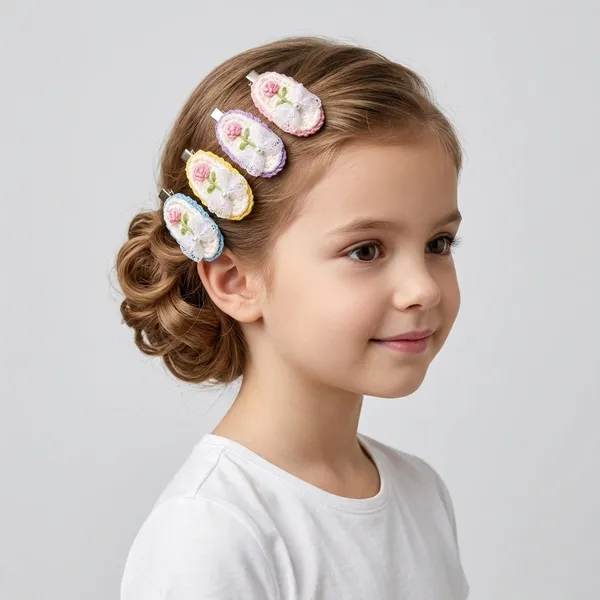 Cute_Pastel_Crochet_Hair_Clip_For_Little_Girls_Pack_Of_4