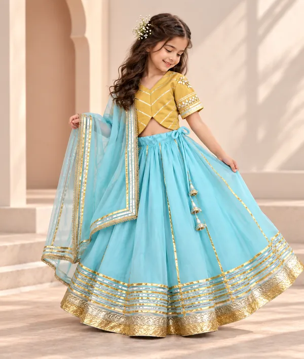 Pastel_blue_and_yellow_handcrafted_lehenga_for_kids