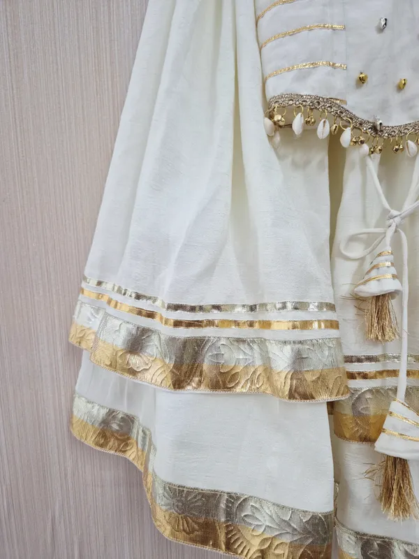beautiful_off-white_Ghagra_choli_for_little_girls,_halter_neck_blouse,_Indian_festive_wear_