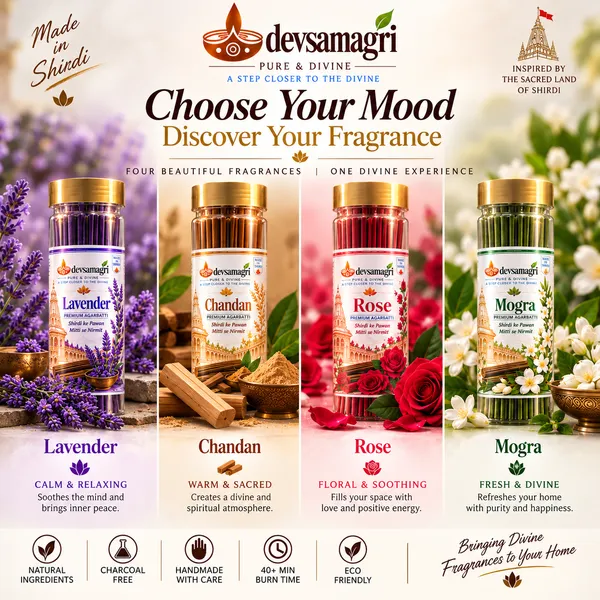 Devsamagri_Divine_Fragrance_Collection_–_4_Premium_Agarbatti_Combo_|_Mogra,_Chandan,_Rose_&_Lavender_|_60_Sticks_Each
