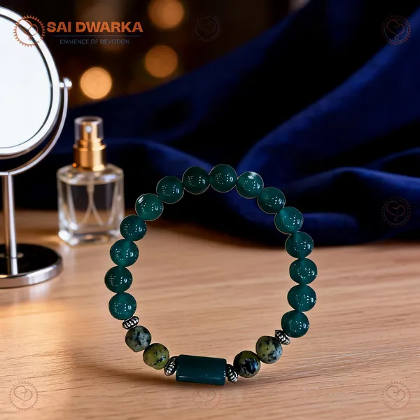 Gemini_Mithuna_Rashi_Zodiac_Bracelet_Agate_Citrine_Green_Aventurine_Gemstone_Bracelet_Adjustable