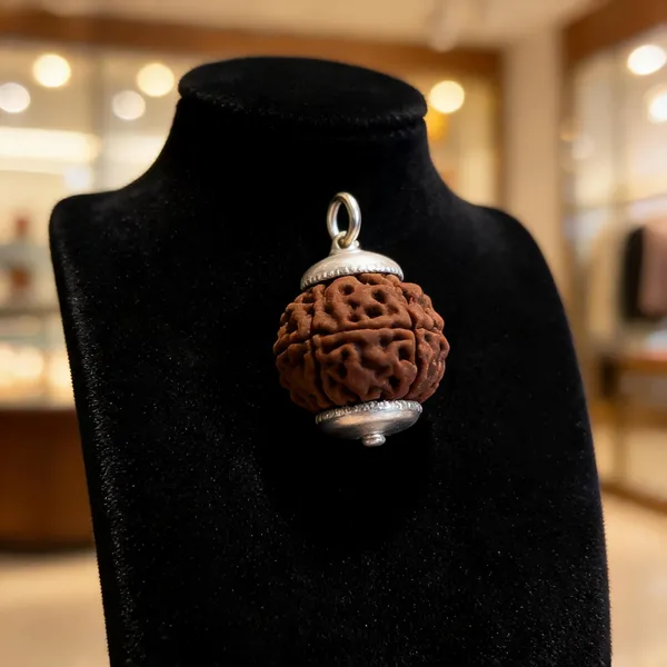 Original_5_Mukhi_Nepali_Rudraksha_Pendant_With_White_Cap_Sacred_Panchmukhi_Locket_For_Protection_Spiritual_Well_Being